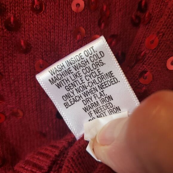 APT. 9 Sleeveless Cowlneck Sequin Sweater - Picture 7 of 8